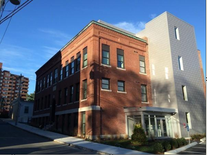 Outside of building